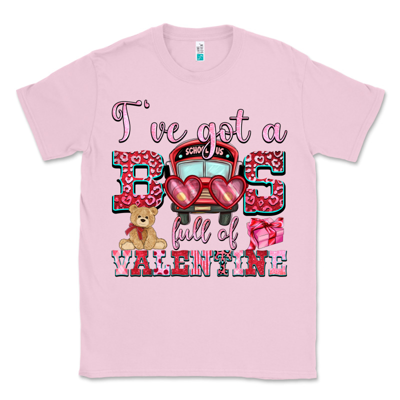 I've Got A Bus Full Of Valentine Classic Tee by OliviaCreatesArt | Teevron