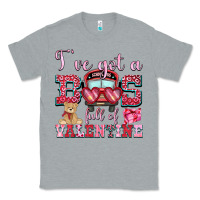 Heather Grey i've got a bus full of valentine Classic Tee - OliviaCreatesArt