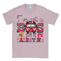 Lilac i've got a bus full of valentine Classic Tee - OliviaCreatesArt