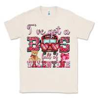 Natural i've got a bus full of valentine Classic Tee - OliviaCreatesArt