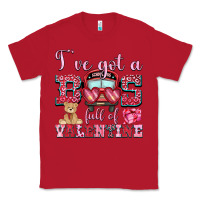 Red i've got a bus full of valentine Classic Tee - OliviaCreatesArt
