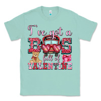 Seafoam i've got a bus full of valentine Classic Tee - OliviaCreatesArt
