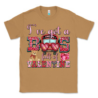 Toasted Coconut i've got a bus full of valentine Classic Tee - OliviaCreatesArt