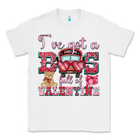 White i've got a bus full of valentine Classic Tee - OliviaCreatesArt