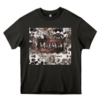 Asphalt mama cowhide cowgirl Heavy Core Tee - CowGirlArtShop