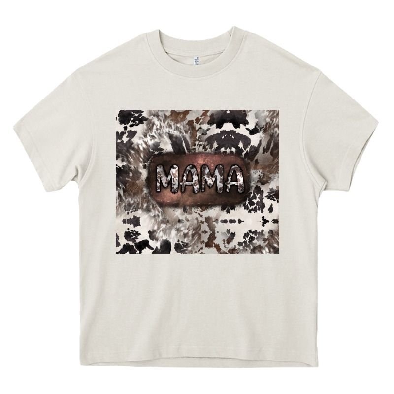 Mama Cowhide Cowgirl Heavy Core Tee by CowGirlArtShop | Teevron