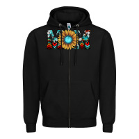 Black mom Zipper Hoodie - JahusDesignShop