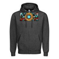 Charcoal Heather mom Zipper Hoodie - JahusDesignShop