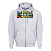 Heather Grey mom Zipper Hoodie - JahusDesignShop