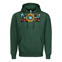 Sports Green mom Zipper Hoodie - JahusDesignShop