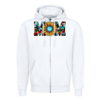 White mom Zipper Hoodie - JahusDesignShop