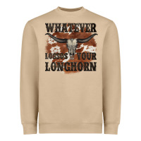 Mushroom longhorn bullskull whatever lossos your longhorn Heavyweight Sweatshirt - JahusDesignShop