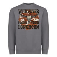 Storm longhorn bullskull whatever lossos your longhorn Heavyweight Sweatshirt - JahusDesignShop