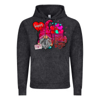 Vintage Black happy valentine's day Vintage Hoodie - CowhideDigitalArt