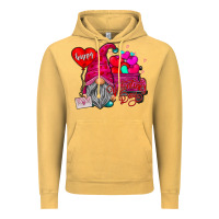 Vintage Mustard happy valentine's day Vintage Hoodie - CowhideDigitalArt