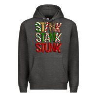 Charcoal Heather Stink stank stunk Premium Hoodie - Artiststas