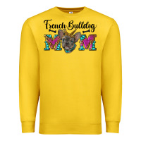 Lemon french bulldog mom Premium Sweatshirt - RanaPortraitStore