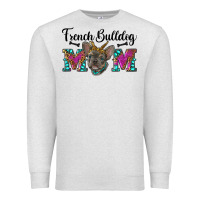 Oatmeal Heather french bulldog mom Premium Sweatshirt - RanaPortraitStore