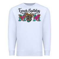 White french bulldog mom Premium Sweatshirt - RanaPortraitStore
