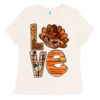 Bone thanksgiving with turkey love bbs Ladies Tee - BundleAndBundleShop