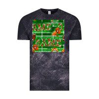 Cloud Black american football megaphone and game seamless pattern Vintage Tee - BundleAndBundleShop