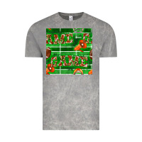 Cloud Rock american football megaphone and game seamless pattern Vintage Tee - BundleAndBundleShop