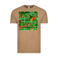 Vintage Coffee american football megaphone and game seamless pattern Vintage Tee - BundleAndBundleShop