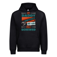 Black if daddy can't fix it we are all screwed Urban Hoodie - Jasminsmagicworld