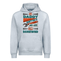 Heather Grey if daddy can't fix it we are all screwed Urban Hoodie - Jasminsmagicworld