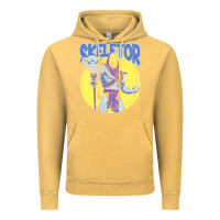 Vintage Mustard skeletor Vintage Hoodie - baoMotion