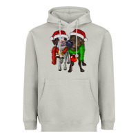 Moon Dust two christmas heifers Heavyweight Hoodie - RanaPortraitStore