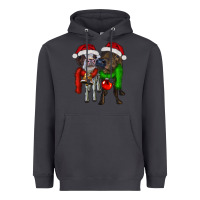 Smoke two christmas heifers Heavyweight Hoodie - RanaPortraitStore