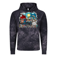 Cloud Black Happy Easter Vintage Hoodie - CowhideDigitalArt