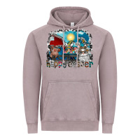 Vintage Zinc Happy Easter Vintage Hoodie - CowhideDigitalArt