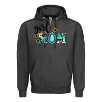 Charcoal Heather girl mom Zipper Hoodie - JahusDesignShop