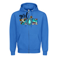 True Royal girl mom Zipper Hoodie - JahusDesignShop