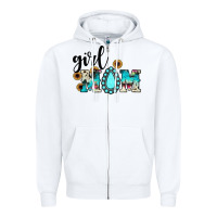 White girl mom Zipper Hoodie - JahusDesignShop