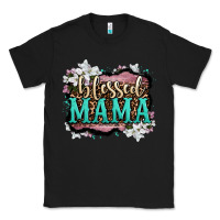 Black blessed mama Classic Tee - OliviaCreatesArt