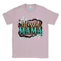 Lilac blessed mama Classic Tee - OliviaCreatesArt