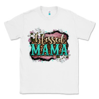 White blessed mama Classic Tee - OliviaCreatesArt