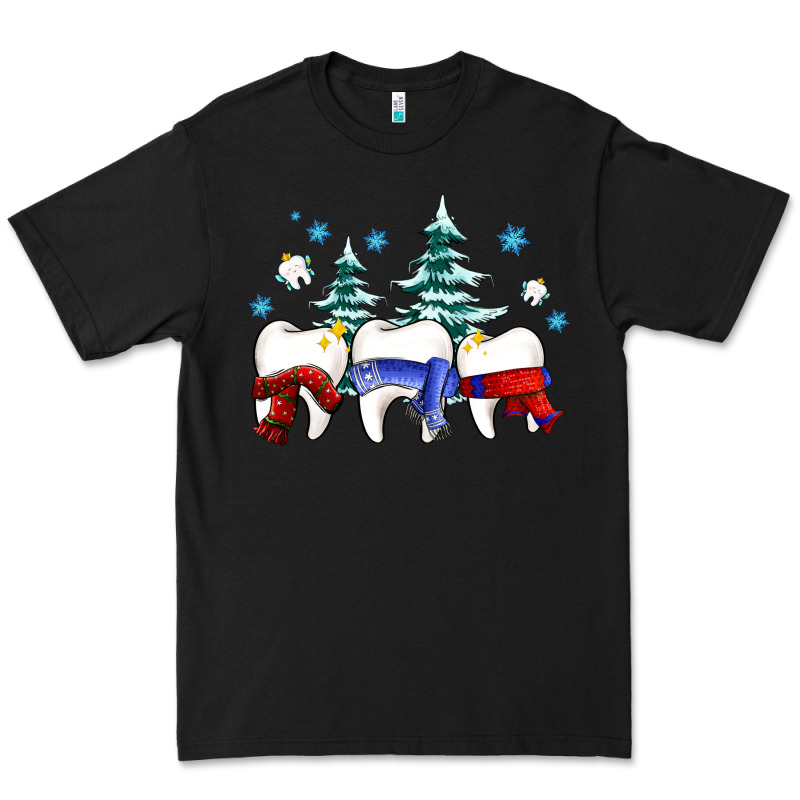 Dental Christmas Tree Teeth And Winter Ado Premium Tee by OliviaCreatesArt | Teevron