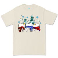 Bone dental christmas tree teeth and winter ado Premium Tee - OliviaCreatesArt