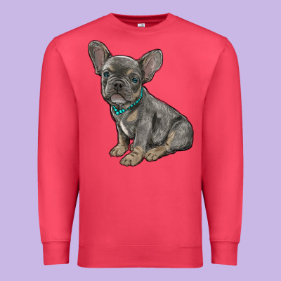 French Bulldog Premium Sweatshirt Designed By Ranaportraitstore
