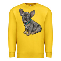 Lemon french bulldog Premium Sweatshirt - RanaPortraitStore