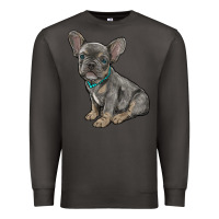 Smoke french bulldog Premium Sweatshirt - RanaPortraitStore
