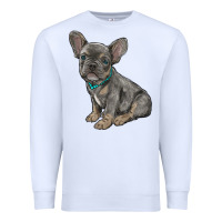 White french bulldog Premium Sweatshirt - RanaPortraitStore
