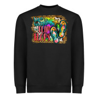 Black life is better in flip flops Heavyweight Sweatshirt - JahusDesignShop