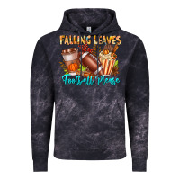 Cloud Black Falling Leaves Football Please Vintage Hoodie - CowhideDigitalArt