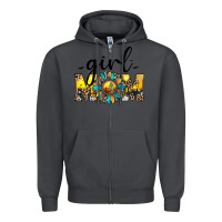 Smoke girl mom Zipper Hoodie - JahusDesignShop