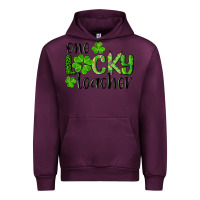 Mauve Wine st. patrick's day one lucky teacher Urban Hoodie - RanaPortraitStore